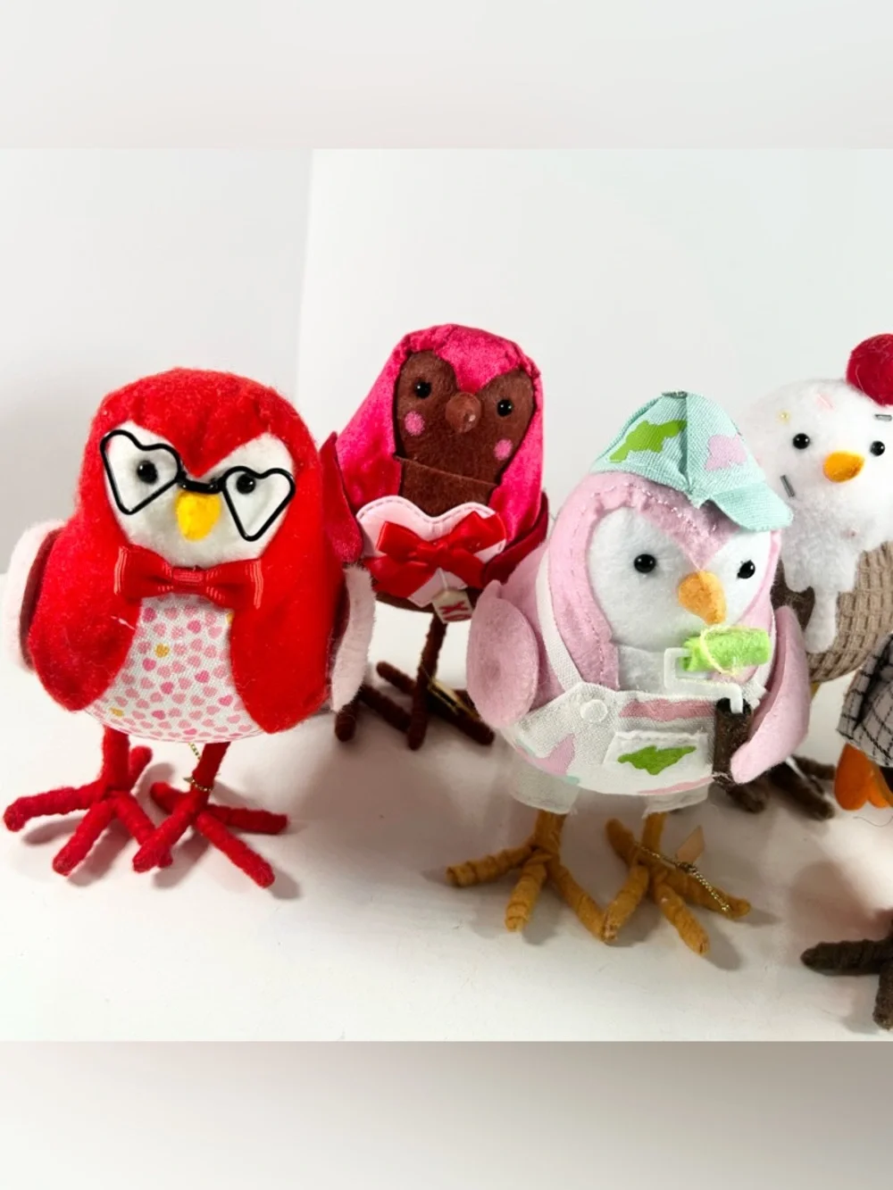 Target Birds Featherly Friends Mixed Lot of 6 Birds